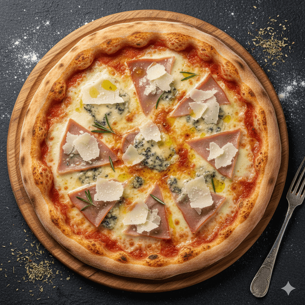 I Formaggi Pizza - Vier K&auml;se Pizza Romanshorn