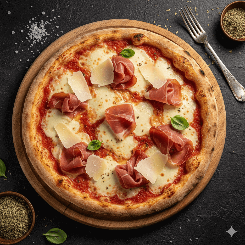 Parma Pizza - Pizza mit Parmaschinken Romanshorn