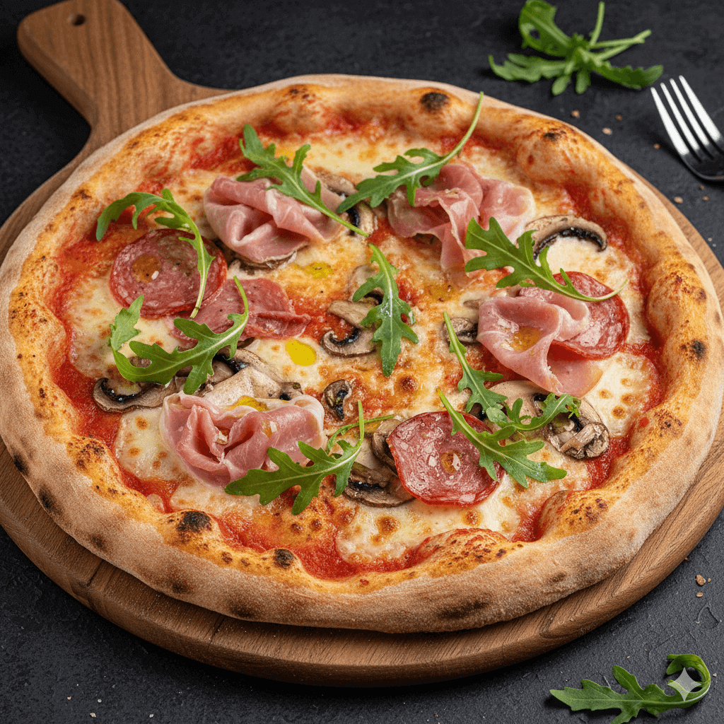Peppe Pizza - Fleischpizza mit Salami Milano Romanshorn